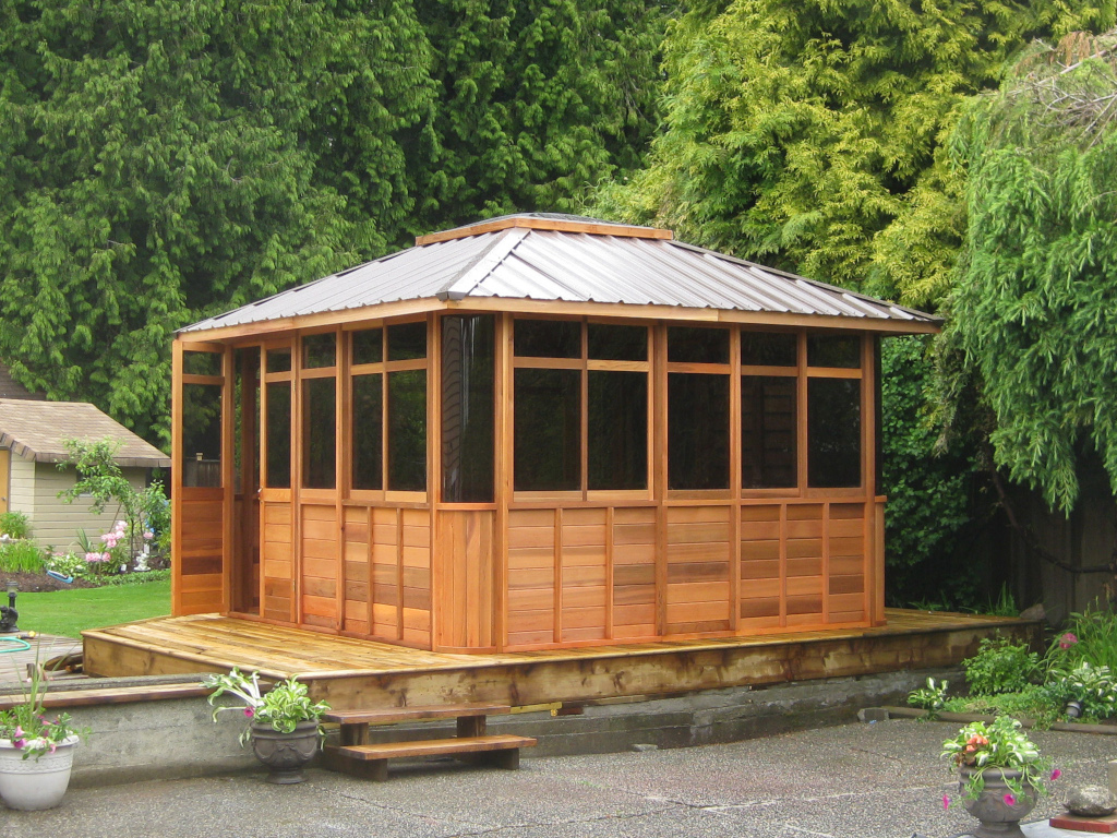 Hot Tub Gazebos and Spa Enclosures - by Cedarview