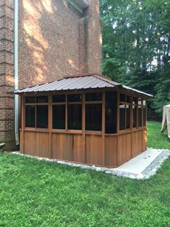 hot tub gazebo delivered to Boston MA